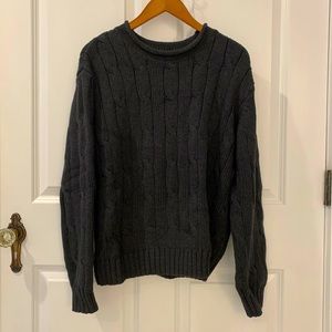 Men’s Navy Lands’End crew neck sweater